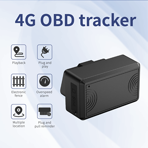 Rastreador GPS 4GOBD con posicionamiento LBS en tiempo real Fácil Instalación y conectividad WiFi para uso en vehículos Red 4G Aplicación web gratuita