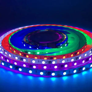 ไฟแถบ <span class=keywords><strong>LED</strong></span> แบบ <span class=keywords><strong>Addressable</strong></span> DC 12V SMD 5050 ขนาด 10 มม. 60 ดวง รุ่น WS2811 สี Dream Color - Product Image 4