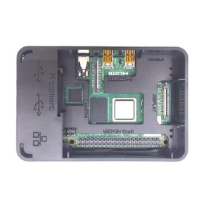 Nuovissimo Raspberry Pi 4 modello B ABS custodia custodia guscio con Logo per Raspberry Pi 4 Case - Product Image 6