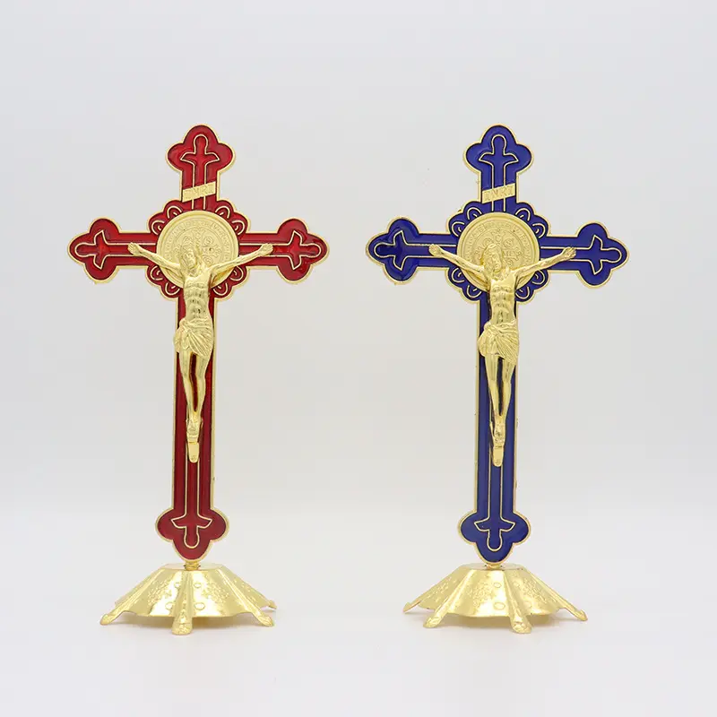 Jesus Cross Orthodox Icons Catholic Christian Church Utensils Jesus Figurines Home Decoration