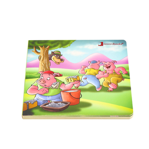 环保定制6x6儿童图片故事书彩色教育儿童板书印刷定制板书 - Product Image 3