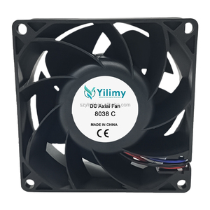8038C 80mm 80x80x38 8038 12v 24v Small Dc Brushless Ventilation Cooling Axial Flow Fan - Product Image 2