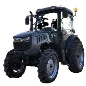 中国著名拖拉机75HP 90HP EPA拖拉机，带前装载机/托盘叉/功能四合一铲斗 - Product Image 1
