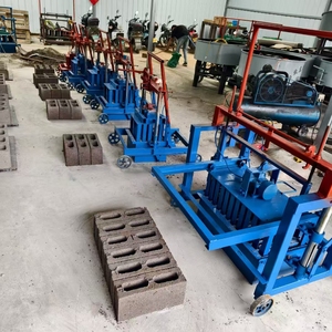 เครื่องจักรทำบล็อกคอนกรีตวางไข่รุ่น2-45สำหรับทำบล็อกคอนกรีตต่างๆด้วยซีเมนต์ flyash และดินเหนียว - Product Image 3