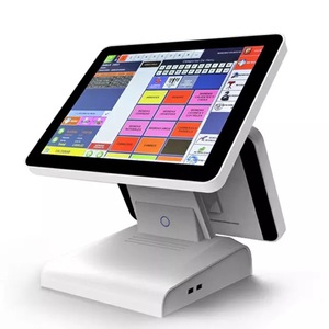 Лицензионная система Windows 10 IOT pos-машина 15-дюймовый сенсорный экран в точке продажи оборудования все в одном ресторане pos-терминал - Product Image 3