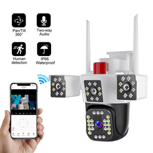 Nuevo IPC360 Home 8MPHD 3 lentes IP66 Cámara inalámbrica Wifi para exteriores 4K Ptz Cámara 3 pantallas Monitor Smart Cctv Ip Cámara Seguridad para el hogar