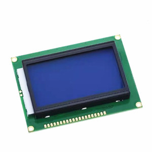 LCD-Karte Gelber grüner Bildschirm 12864 128 X64 5V Bluescreen-Anzeige ST7920 LCD-Modul - Product Image 6