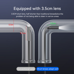 Yüksek çözünürlüklü 2.4 "IPS ekran 8.5mm Lens 10m kablo IP67 belgelendirme 1080p kalite H.265 CMOS 1 yıl garanti Mini kamera - Product Image 3