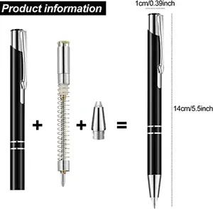 金属压力机激光圆珠笔三合一多功能书写笔，带led灯护士笔 - Product Image 6