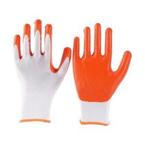 Găng Tay Màu Cam Được Sử Dụng Rộng Rãi <span class=keywords><strong>Latex</strong></span> Nitrile Bột Miễn Phí - Product Image 6