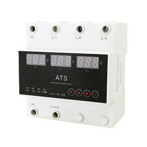 <strong>Input</strong> 110v to <strong>Output</strong> 220v 3 Phases <strong>Voltage</strong> Protector With Digital Display - Product Image 1