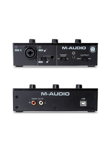 M-AUDIO m-track solo kayıt stüdyosu 2 2 Out ses arabirimi profesyonel düzenleme kayıt ses kartı - Product Image 5