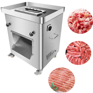 Nuovo tipo di carne di pollo taglio petto di pollo triturazione macchina trituratore carne Dicer macchina carne agnello cubetto macchina - Product Image 6