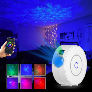 Yıldız projektör yıldızlı projektör gece lambası akıllı App Alexa google ev ile çalışma - Product Image 3