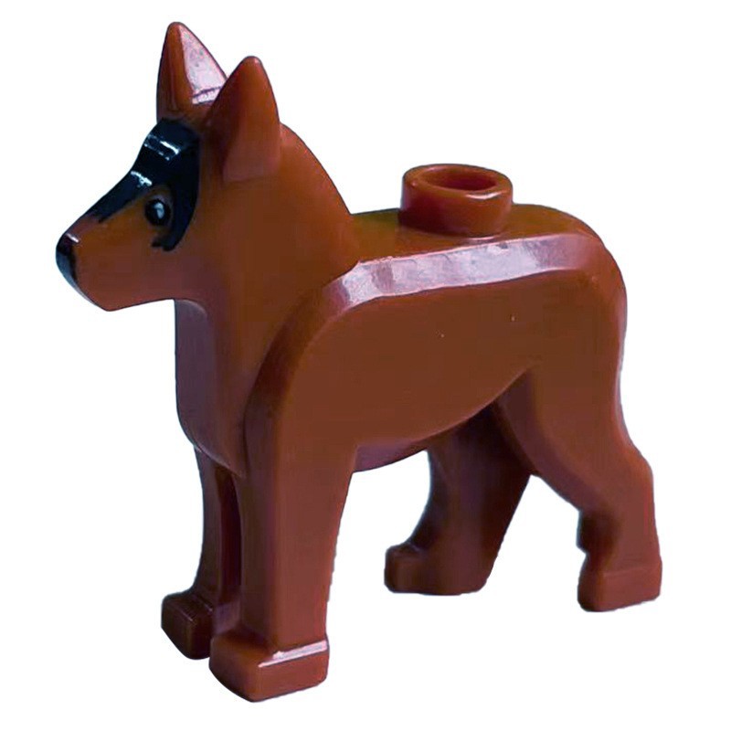 Perro militar (marrón oscuro)