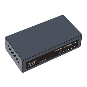 Interruttore di rete 5ch 10/100/1000Mbps con custodia in metallo Gigabit Ethernet interruttore di rete Desktop 5 porte gigabit - Product Image 2