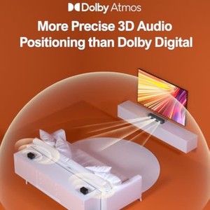 410ซับวูฟเฟอร์ช่อง5.1 410W แบตเตอรี่ในตัวโมเดล5100ตอบสนองความถี่50Hz-20Hz - Product Image 4