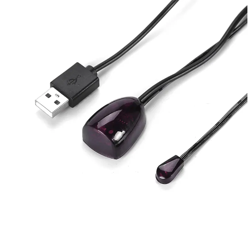 Pratik USB adaptörü kızılötesi IR uzaktan genişletici tekrarlayıcı alıcı verici için geçerlidir tüm uzaktan kumanda cihazları