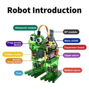 Arduino için Keyestudio kurbağa Robot grafik programlama robotik başlangıç kiti