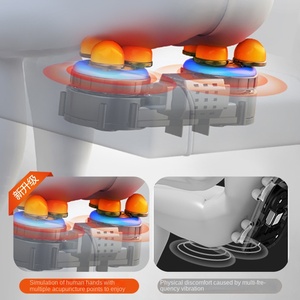 Großer Shiatsu 3D-Airbag-Mechanismus Schwerkraft-Körper <span class=keywords><strong>massage</strong></span> stuhl mit Heizung für Rücken und Beine - Product Image 5