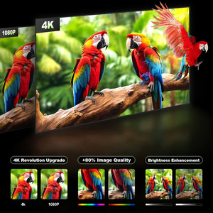 100&quot; 16:9 <strong>Fixed</strong> <strong>Frame</strong> <strong>Screen</strong> for Projector 4k Hd Electronic Projector <strong>Screen</strong> Wall Mounted 1cm <strong>Frame</strong> Anti Light Projector <strong>Screen</strong> - Product Image 4