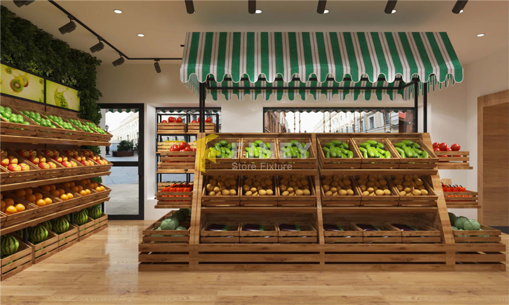 Tienda de frutas diseño de interiores