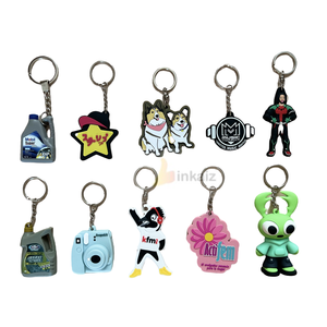 软pvc橡胶钥匙扣定制标志制造商 - Product Image 4