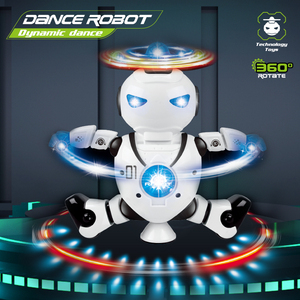 Smart Dancing <strong>Robot</strong> 360 Degree <strong>Rotation</strong> Electric <strong>Robot</strong> Toys Play Funny Interaction <strong>Robots</strong> for Boys Girls - Product Image 2