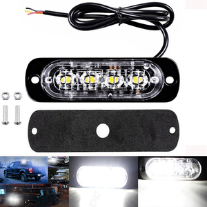 4 <span class=keywords><strong>Led</strong></span> 12 W 19 模式频闪型闪光侧警告灯 12 V 24 V DC 卡车 <span class=keywords><strong>Led</strong></span> 灯