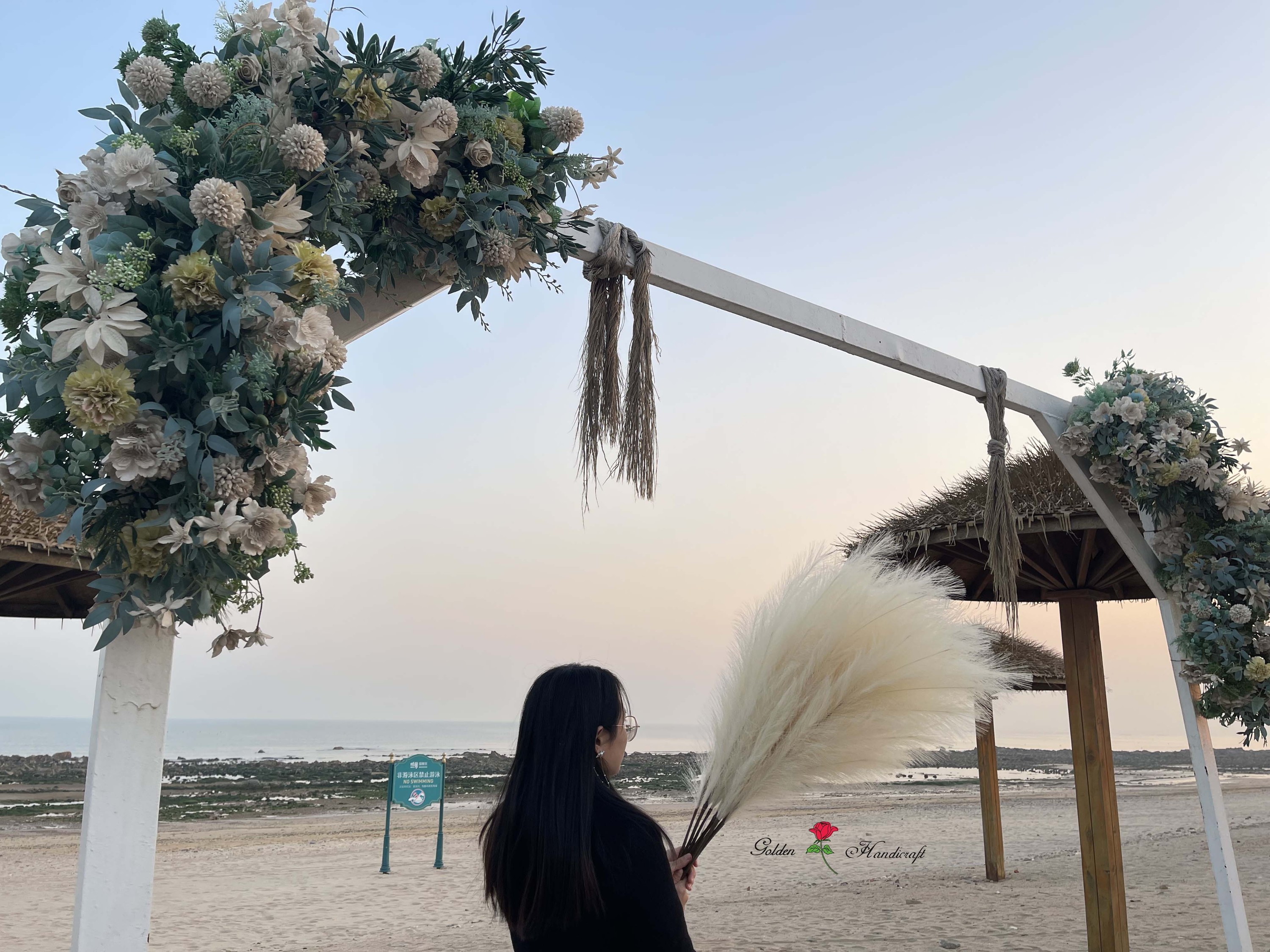 pampas artificiali 18 forchette