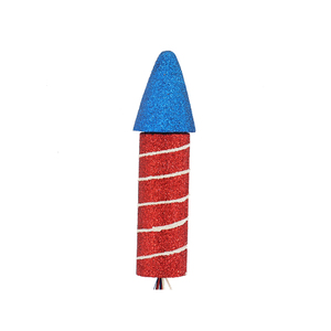 US Rocket Shape Independence Day 4th of <strong>July</strong> Glitter Rocket Ornament Fourth of <strong>July</strong> Outfit Party Decorations - Product Image 5