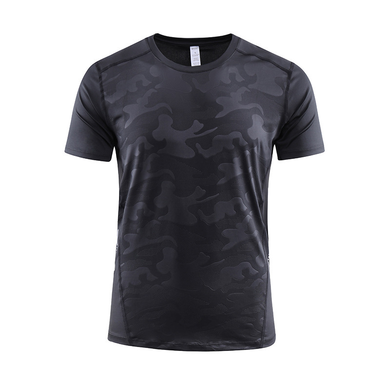 Quick-drying spandex jacquard black