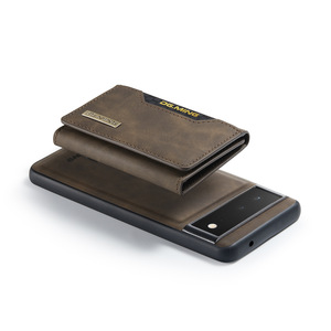 Iş Retro 2 in 1 PU deri kılıf için Google piksel 9/9 Pro ayrılabilir manyetik cüzdan kılıf kart yuvası tutucu kılıf - Product Image 5