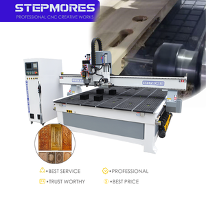 Stepmores Syntech Auto Ferramenta Mudança 3 eixos Madeira <span class=keywords><strong>Router</strong></span> Tabela Fabricação 2030 com <span class=keywords><strong>Horizontal</strong></span> Eixo Duplo Cabeças