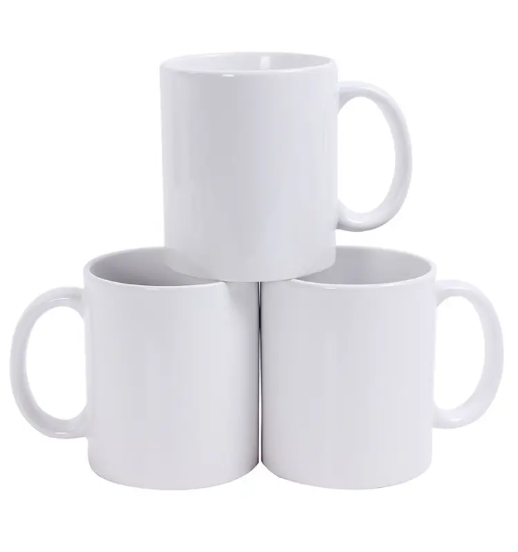 Unionpromo Custom A Grade quality sublimation mug blanks 11oz pubblicità tazza in ceramica personalizzata all'ingrosso