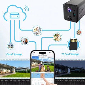 Sistema de CCTV de seguridad para el hogar 4G WiFi HD con batería de larga duración Mini cámara para monitoreo del hogar Función de Audio bidireccional - Product Image 4