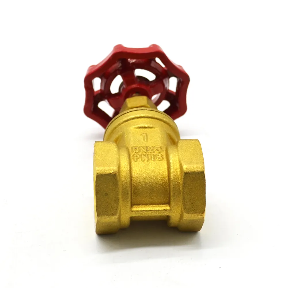 Hot Jual Grosir 1/2 - 6 Inch Ditempa Kuningan Water Gate Valve