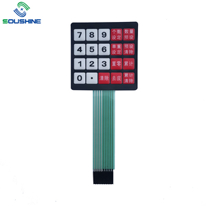 Benutzer definierte USB-Tastatur membran mit numerischer Tastatur, 4x5 Matrix-Tastatur mit Katalog - Product Image 2