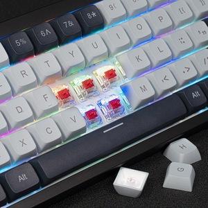 68keys <strong>Keyboard</strong> <strong>Computer</strong> Hotswap RGB Customized Three-mode 2.4G BT Wired Gaming Teclado Mecanico 60 Percent Mechanical <strong>Keyboard</strong> - Product Image 6