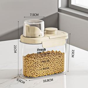 食品保存容器気密食品オーガナイザー容器シリアルディスペンサー型