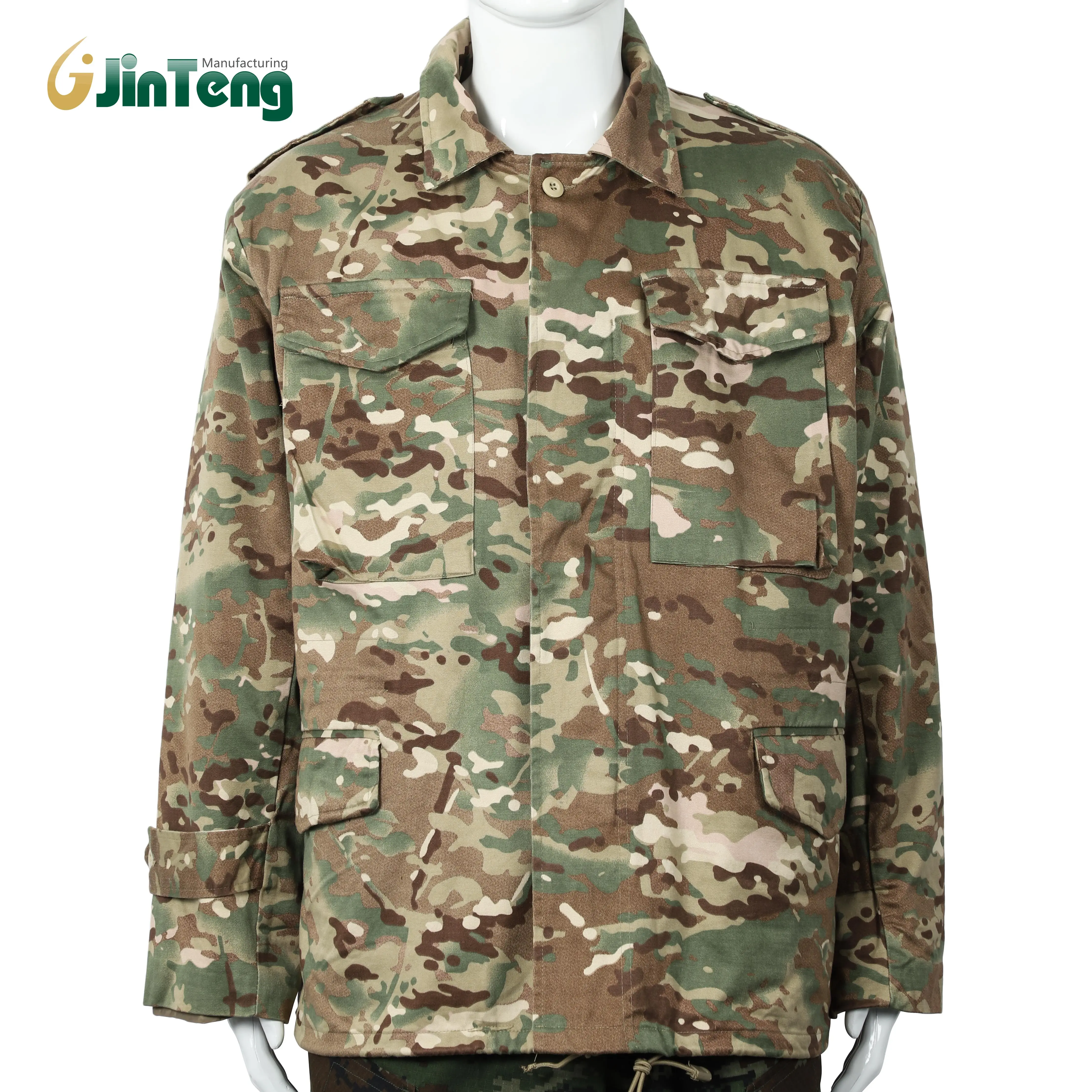 JINTENG cipro Tactical Combat CP Camouflage Parka M65 Field Jacket