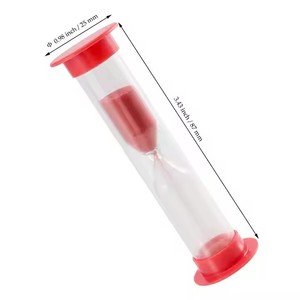 砂時計ボードゲーム用時計プラスチック1分30秒1 2 3 4 5 10分サンドタイマー - Product Image 4