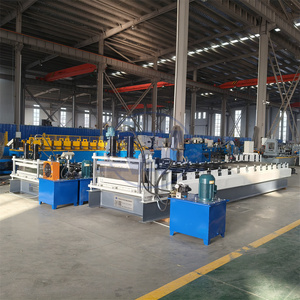 Mới nhất phổ biến kim loại thép tấm cửa cuộn tạo thành máy chống trộm Bảng điều khiển cửa máy làm - Product Image 4