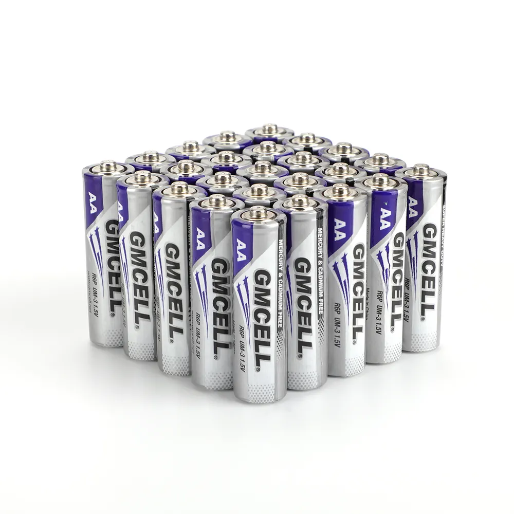 Batteria a celle Super resistente GMCELL 1.5V R03P R6P protezione ambientale 1.5V AA AAA R03 UM-4 batteria a secco