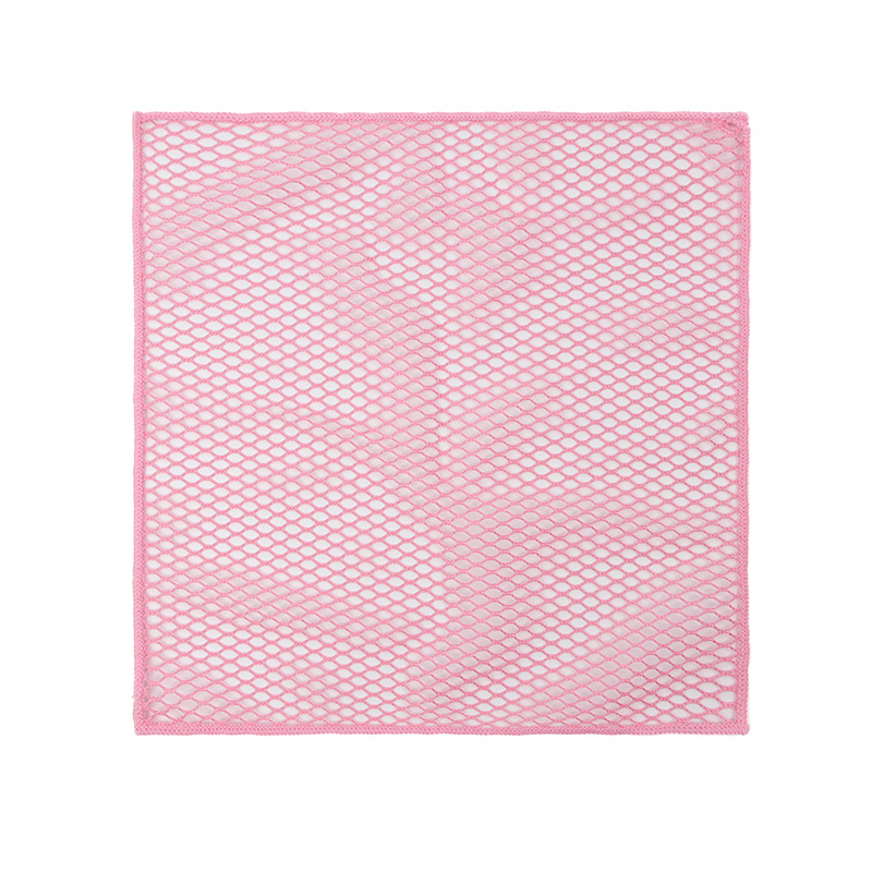 Ribete overlock rosa en ángulo recto (a granel)