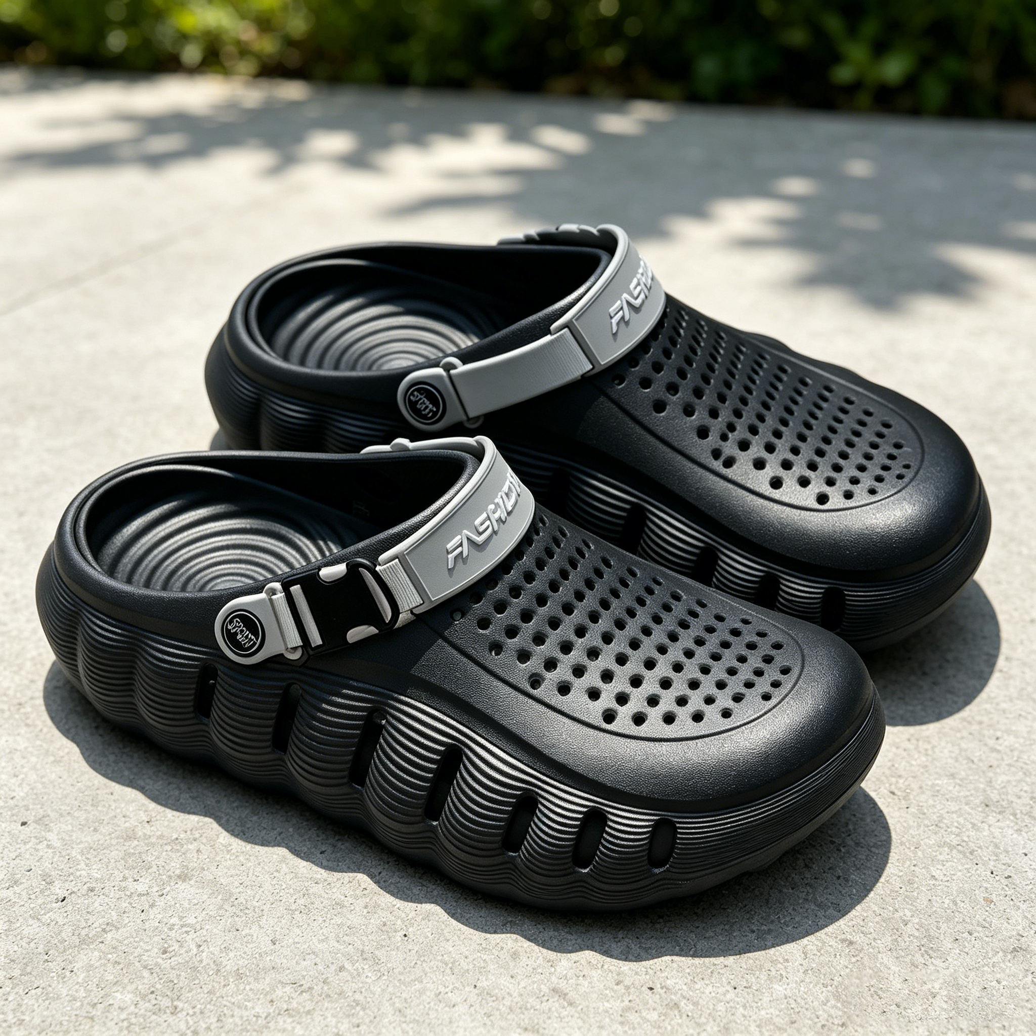 black gray