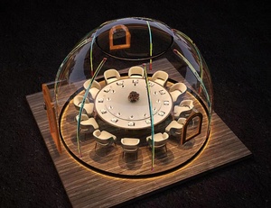 Ngoài trời bầu trời đầy sao tán uv-kháng Windproof PC trong suốt Dome bong bóng lều dễ dàng lắp ráp - Product Image 5