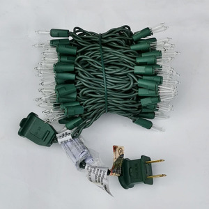 Christmas Decorative M5 Commercial Outdoor LED <strong>String</strong> <strong>Light</strong> <strong>Multi</strong> <strong>Color</strong> Green Wire Mini LED Xmas M5 <strong>String</strong> <strong>Lights</strong> - Product Image 1