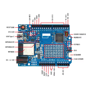 UN0 scheda ESP32-S3 USB di tipo C scheda di sviluppo in edizione WIFI compatibile con controllo di apprendimento della programmazione - Product Image 6