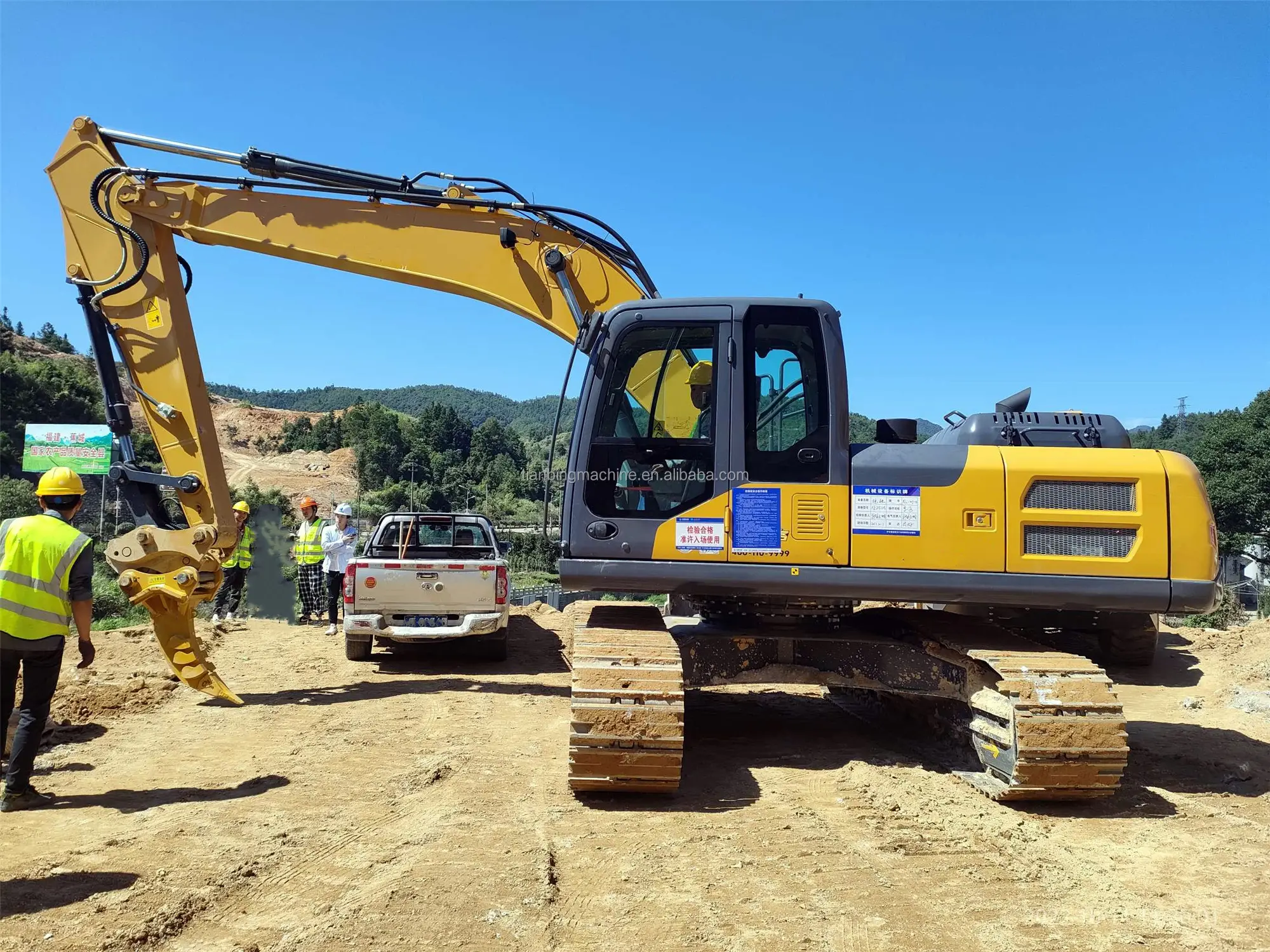 Desgarrador de excavadora para máquina de construcción de 20 toneladas